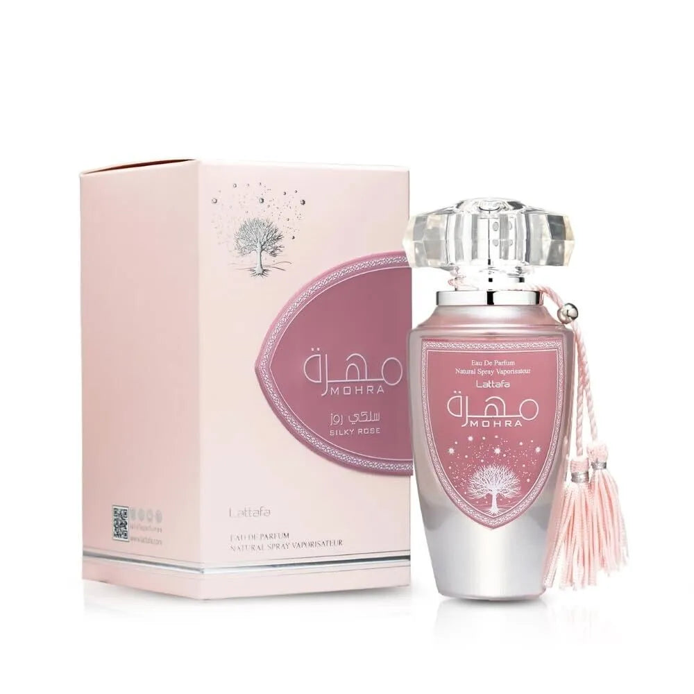 Lattafa Ladies Mohra Silky Rose EDP 100ml