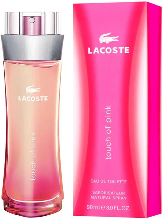 LACOSTE TOUCH OF PINK (W) EDT 90ML