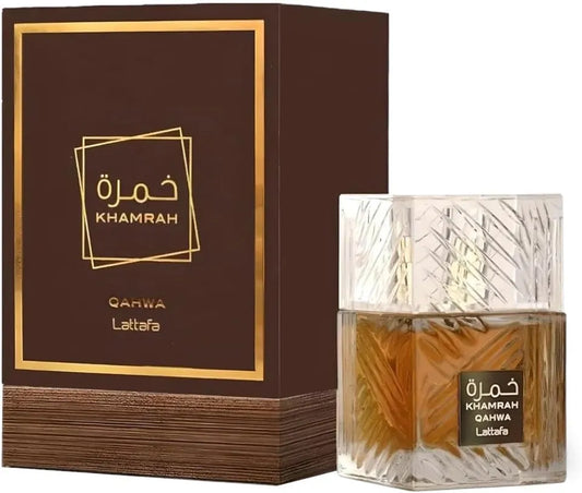 Lattafa Perfumes Lattafa Khamrah Qahwa EDP Unisex 3.4 Fl oz100ml
