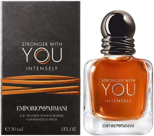EMPORIO ARMANI STRONGER WITH YOU INTENSELY 3.4 EDP SP FOR MEN