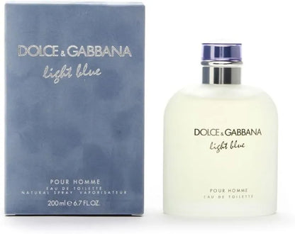 DOLCE & GABBANA LIGHT BLUE FOR MEN EAU DE TOILETTE 200ML