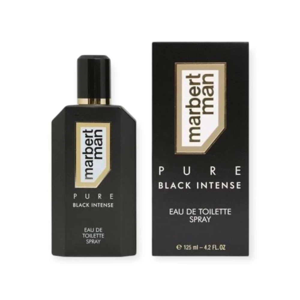 Man Black Intense