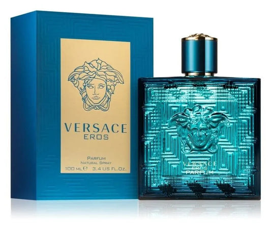versace eros parfum 3.4 oz / 100 ml for men 